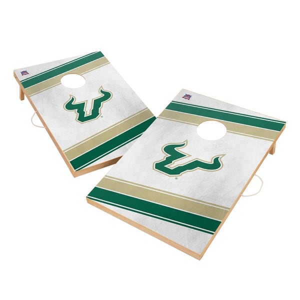 slide 2 of 5, South Florida Bulls USF Regulation 2x4 Cornhole Set