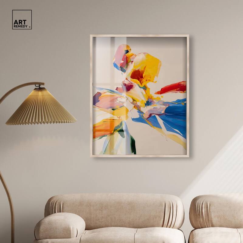 Flippant Bloom I Shadowbox by Art Remedy