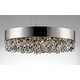 preview thumbnail 7 of 6, Maxim Mystic 24" Wide LED Crystal Drum Chandelier