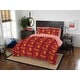preview thumbnail 5 of 58, NCAA Rotary 7-piece Queen Bed in a Bag Set
