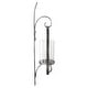 preview thumbnail 22 of 21, Kate and Laurel Doria Round Glass and Metal Wall Sconce - 12x22
