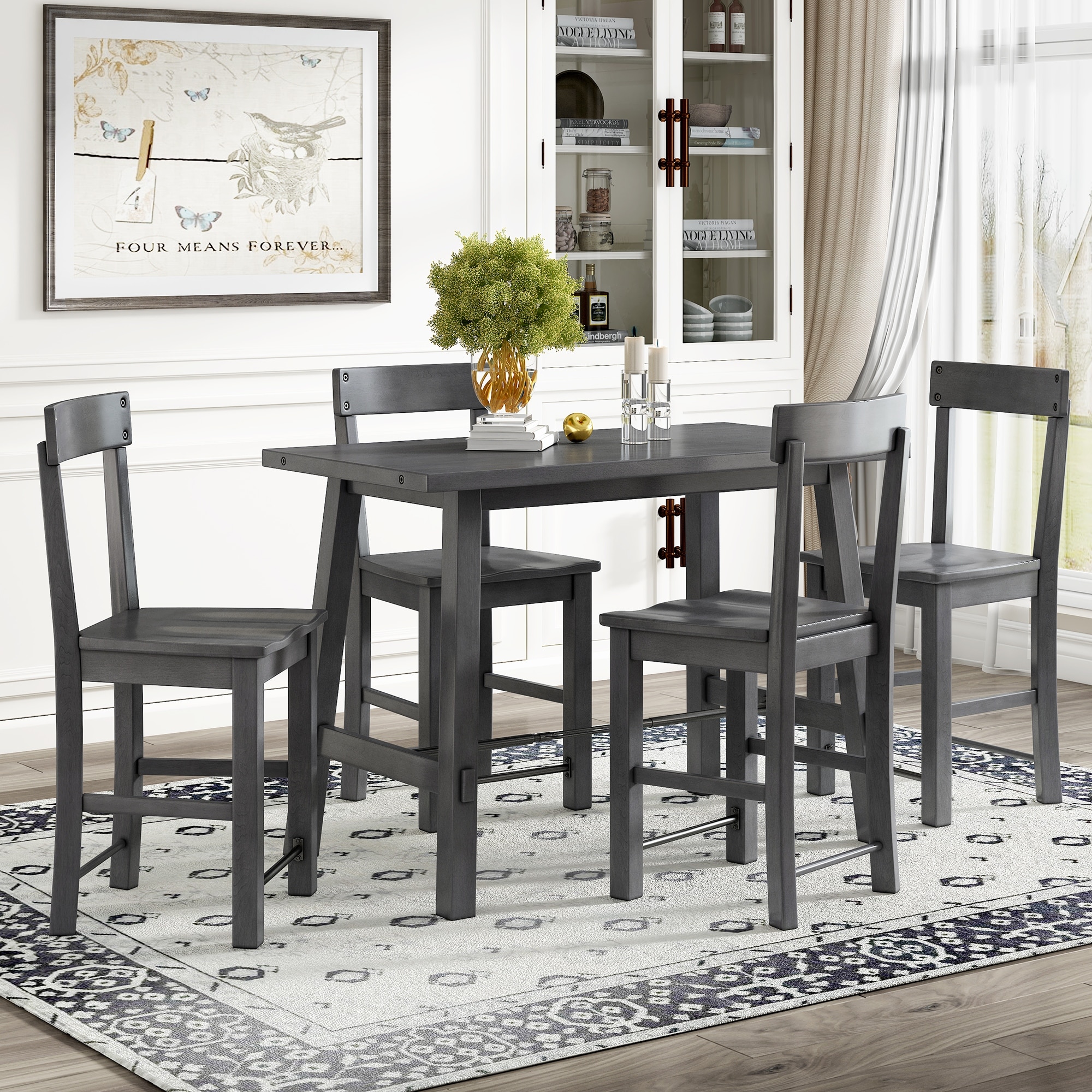 Helene Counter Height Dining Table Set Bed Bath Beyond 36154903