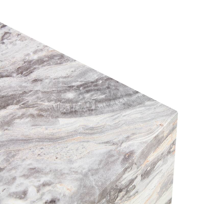 Rectangular Wooden Coffee Table, Living Room Center Table