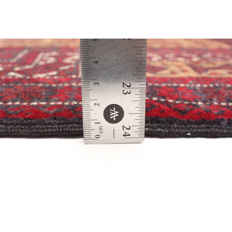 ECARPETGALLERY Hand-knotted Teimani Brown Wool Rug - 3'1 x 5'1