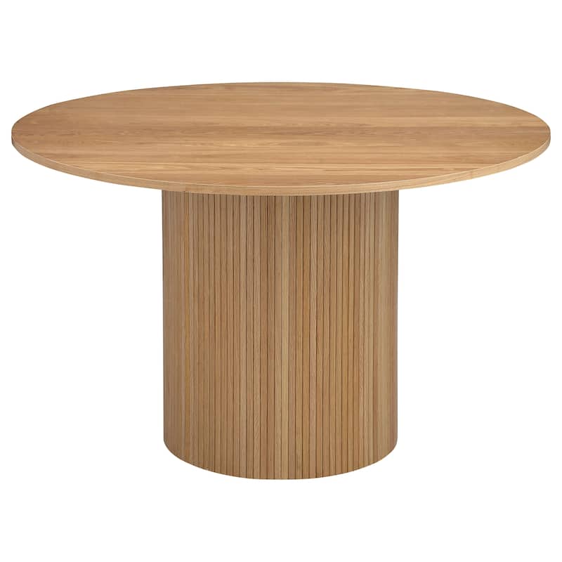 Bradbury Round 48-Inch Wood Top Dining Table Natural - Natural
