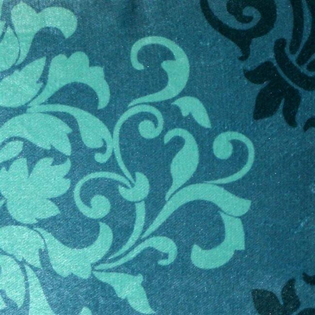Velvet Damask Throw Pillow
