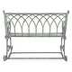 preview thumbnail 39 of 41, SAFAVIEH Ressi Victorian Scroll Iron Outdoor Rocking Bench. - 43 in. W x 33 in. D x 37 in. H