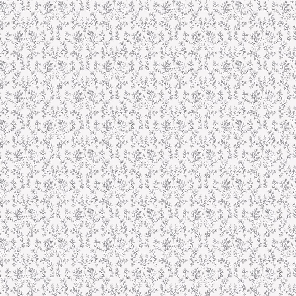 Galerie Wallcoverings Small Prints Ogee Floral Non-woven Matte Wallpaper Roll