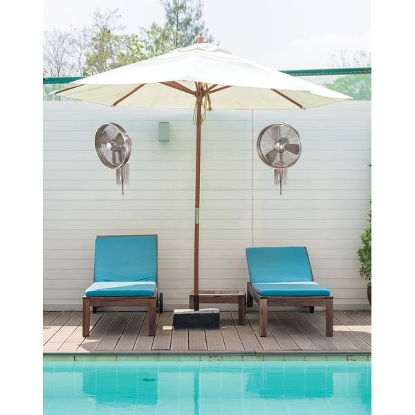 Shop Minkaaire Anywhere 15 Diameter 3 Speed Indoor Outdoor Wall