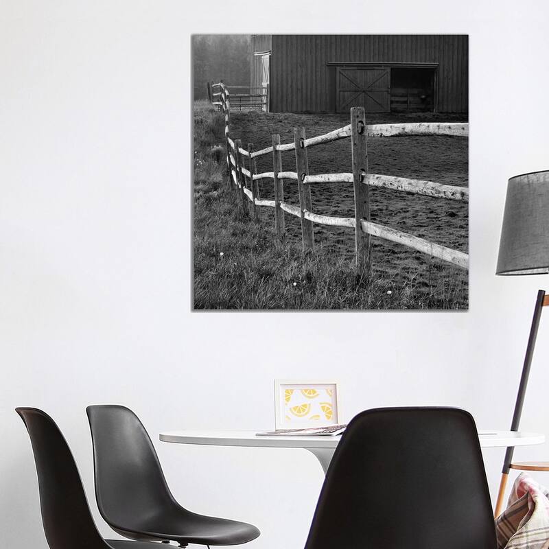 iCanvas "Barn Fence" by Chip Forelli Canvas Print - 37x37x1.5
