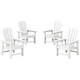 preview thumbnail 28 of 179, Laguna Kids Outdoor Poly Adirondack Chair (Set of 4) White