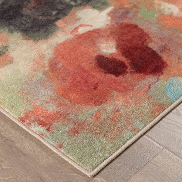 Amazon Com Pinbeam Area Rug Mint Green Watercolor Drop Pattern On Abstract Baby Home Decor Floor Rug 2 X 3 Carpet Kitchen Dining