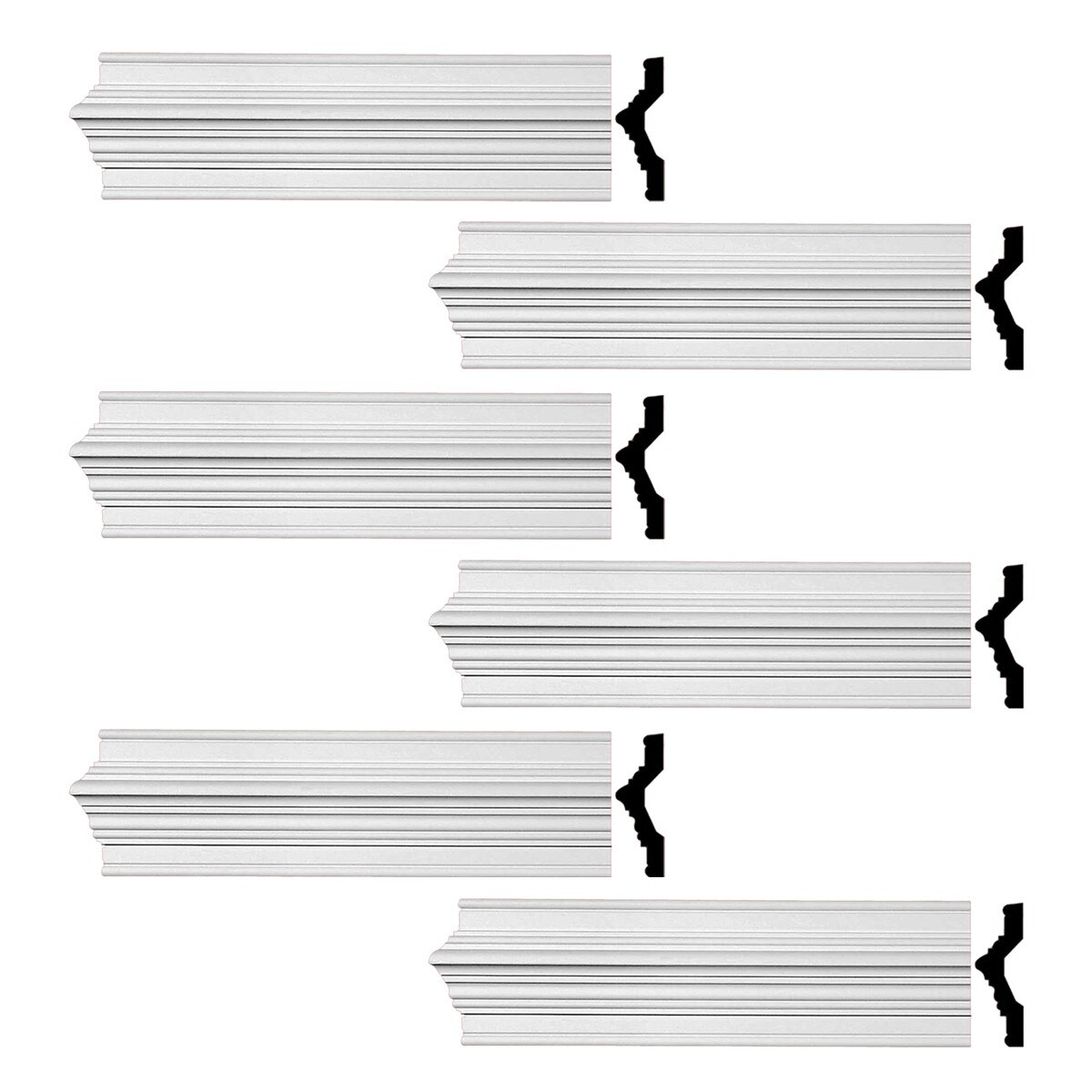 Renovator's Supply Crown Molding White Urethane Chalmers Design 8