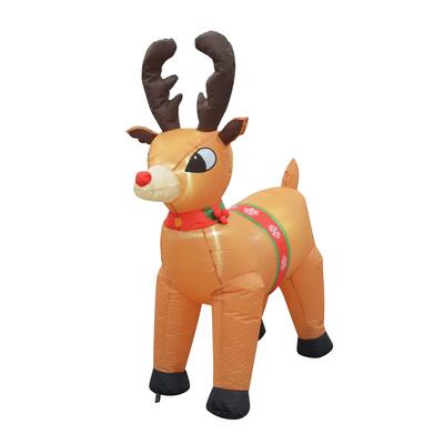 4FT Inflatable Deer - Large