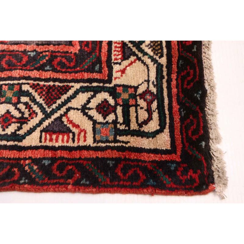 ECARPETGALLERY Hand-knotted Andelz Red Wool Rug - 2'10 x 12'9