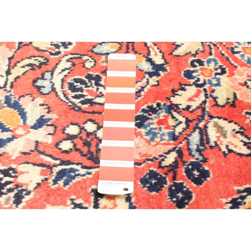 ECARPETGALLERY Hand-knotted Anadol Red Wool Rug - 4'3 x 6'11