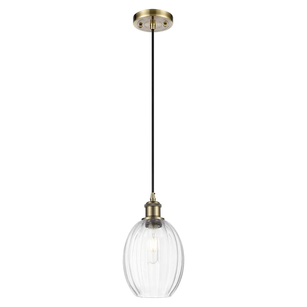 Innovations Lighting Endless Possibilities Ballston - Preston - 1 Light 6" Bulb Shade Cord Hung Mini Pendant