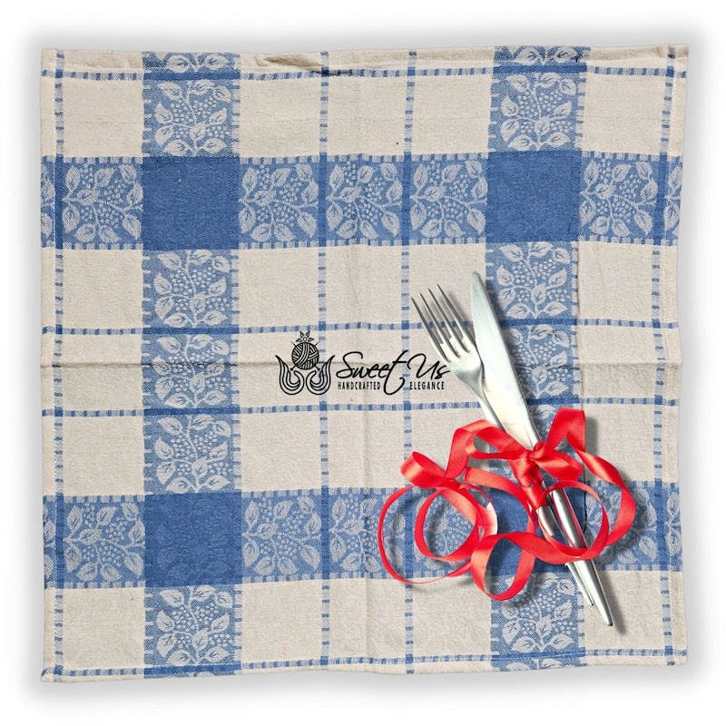 Luxurious Floral Jacquard Cotton Tablecloth Collection