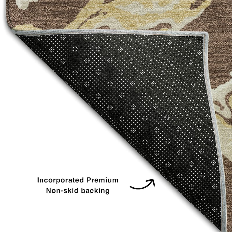 Premium Washable Super Soft Abstract Thrust Mayfield Rug