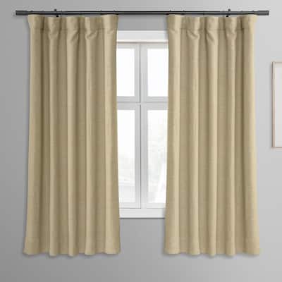 Exclusive Fabrics Bellino 63 In Room Darkening Curtain (1 Panel) - 50 x 63