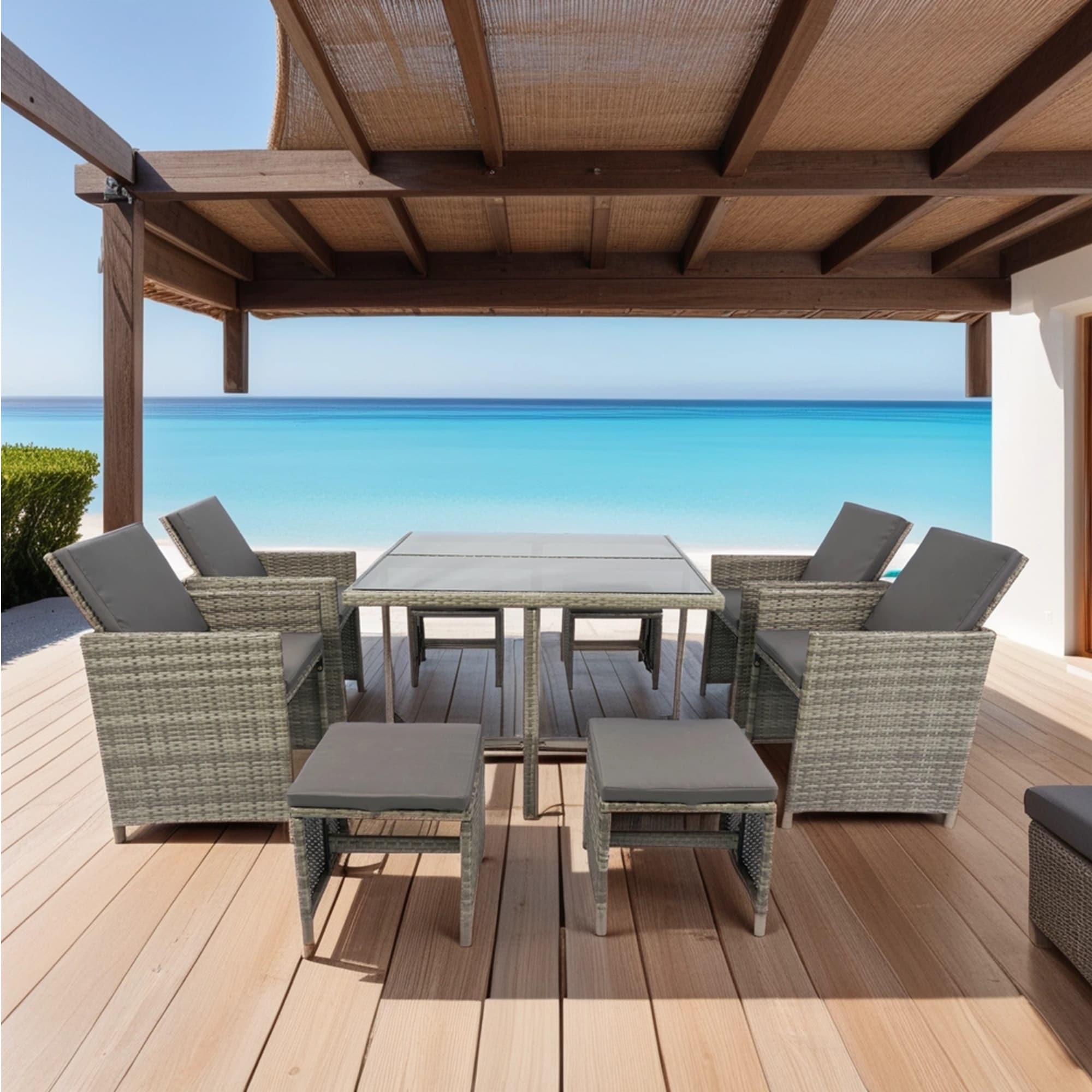 Space saver patio dining set 2025