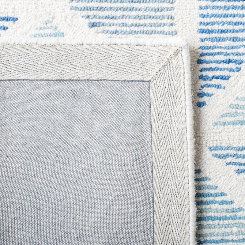 SAFAVIEH Handmade Abstract Bedrije Modern Wool Rug