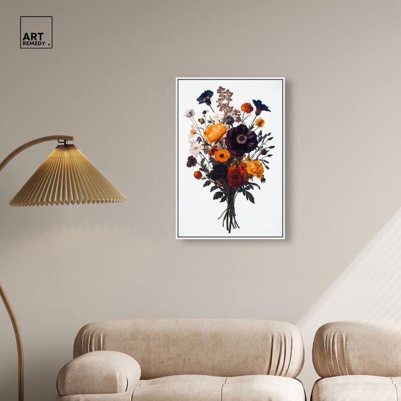 Regal Rose Riot II Canvas by Art Remedy