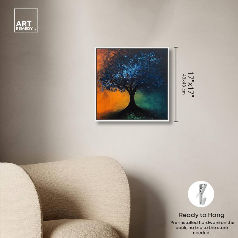 Tree of Opposites II Canvas by Art Remedy