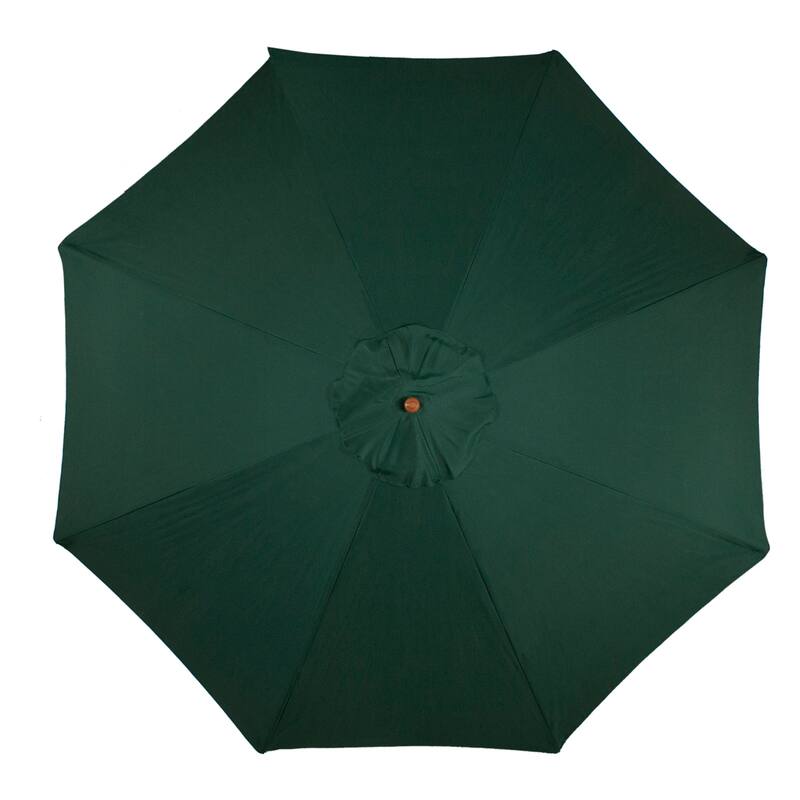 8.5ft Outdoor Patio Market Umbrella with Wooden Pole