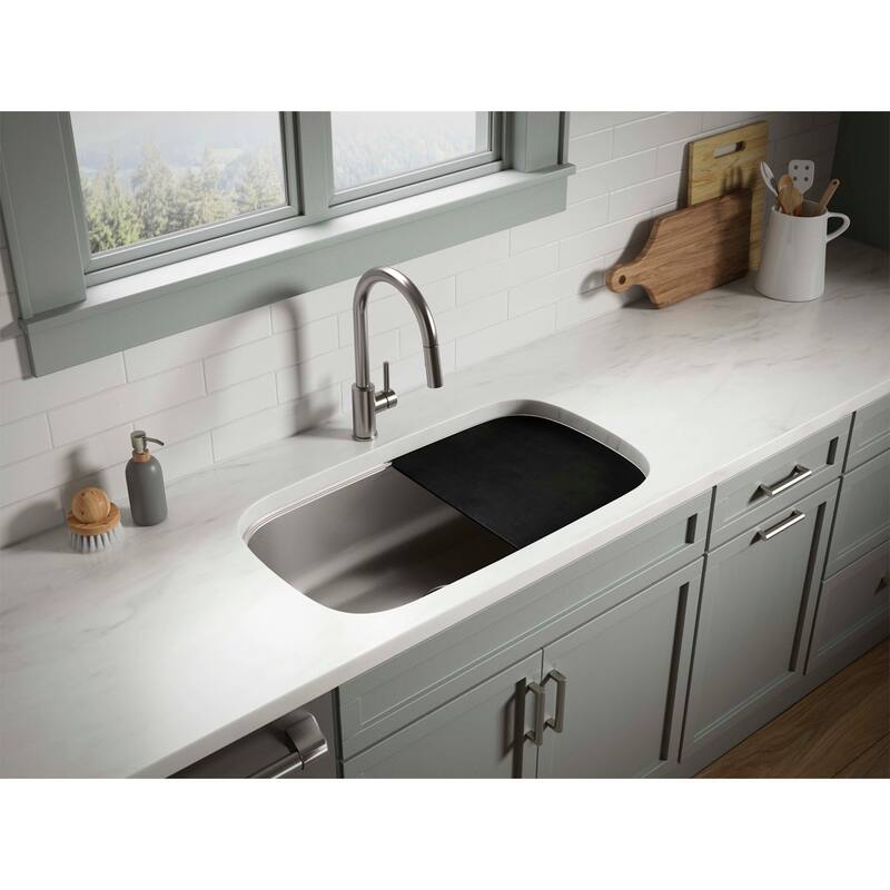 Sterling 36595 Valton 32-3/16" Undermount Single Basin Stainless Steel - Stainless Steel