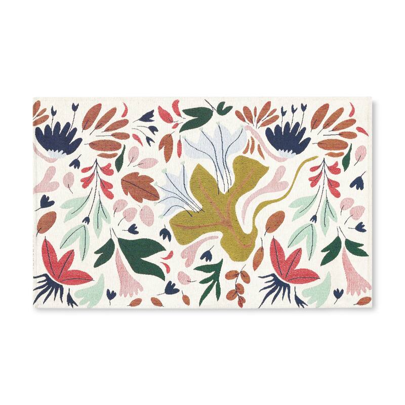 TOWN & COUNTRY LUXE Livie Everwash Washable Non-Slip Backing Kitchen Mat