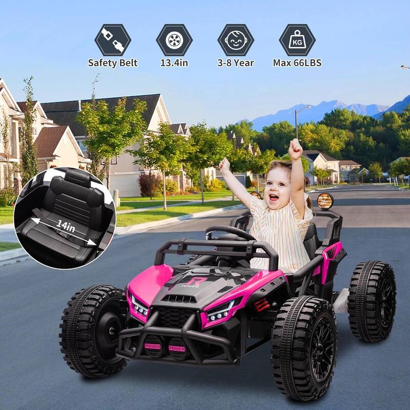 24v Kids Ride on UTV Electric Off-Road Car Toy with Remote Control for Kids Best Gifts