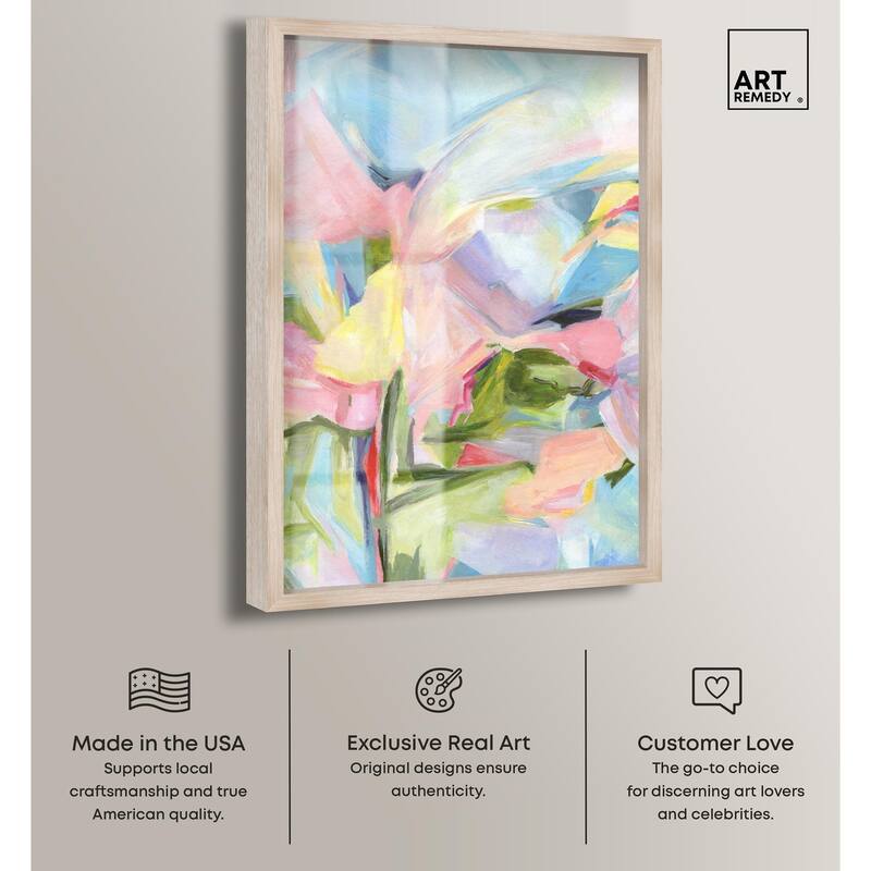 Blushing Promises Shadowbox by Art Remedy