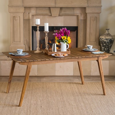 Outdoor Solid Wood Dining Table