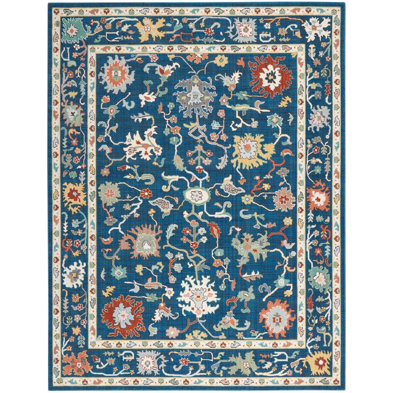 Nourison Parisa Traditional Bordered Floral Area Rug