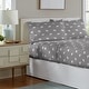 preview thumbnail 2 of 9, Pointehaven 175 GSM Cotton Flannel Bed Sheet Set with Oversized Sheets