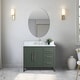 preview thumbnail 118 of 128, Vanity Art 42" Single Sink Bathroom Vanity Cabinet with Engineered Marble Countertop