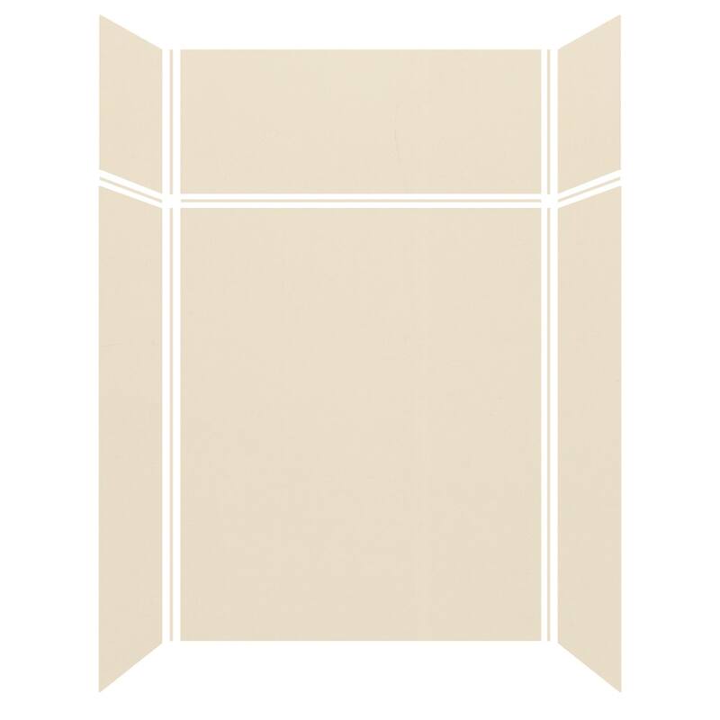 Transolid Expressions 60-in X 32-in X 96-in Glue to Wall Shower Kit - 32" x 60" x 96" - 32" x 60" x 96"