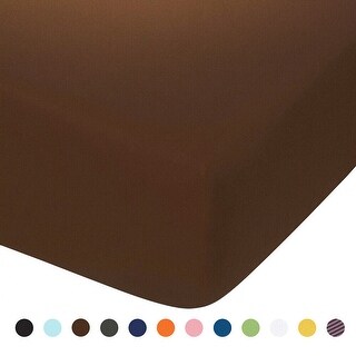 Microfiber Fitted Crib Sheet Ultra Soft 28 x 52 Inches