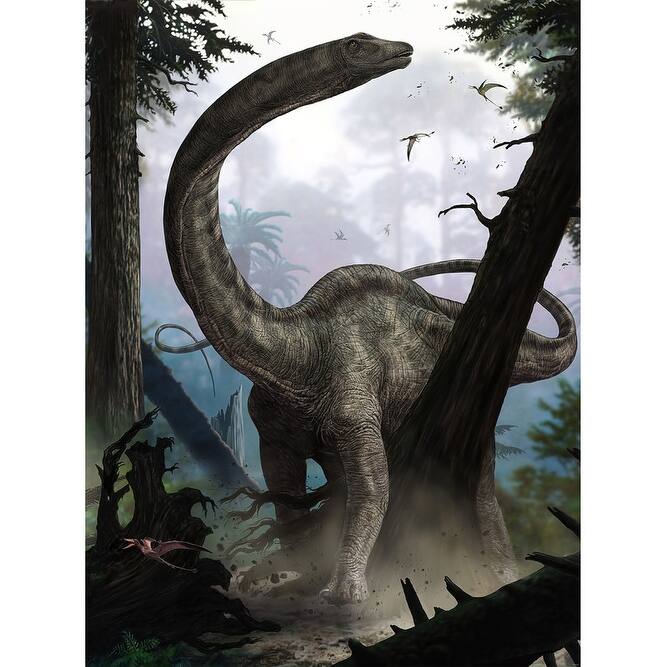 Komar Rebbachisaurus Wall Mural