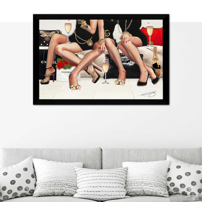 "Girl's Night" by Jodi Print on Acrylic