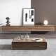 preview thumbnail 11 of 11, Floating Modern TV Stand for Living Room, Wall-Mounted Entertainment Center with Storage Drawers, Solid Wood, Fully-Assembled