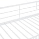 preview thumbnail 17 of 38, Twin over Twin Size Metal Bunk Bed with Slide and Guardrails for Kids, Boys and Girls, Bedroom