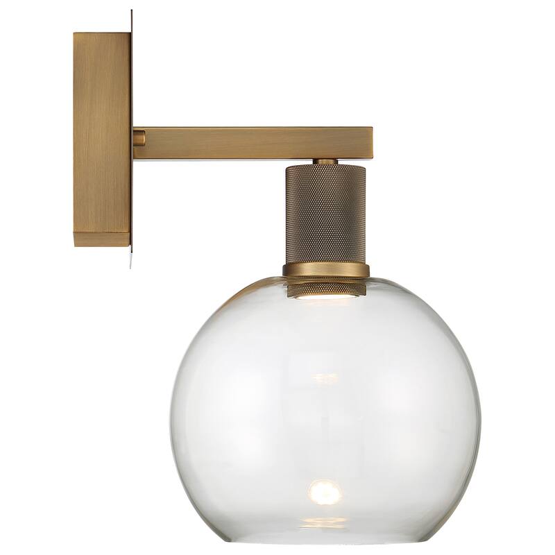 Port Nine Burgundy LED Wall Sconce - Dedicated LED