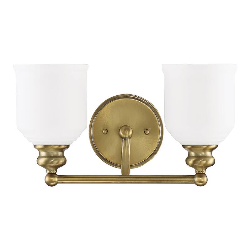 Savoy House Melrose 2 Light 15" Wide Bathroom Vanity Light