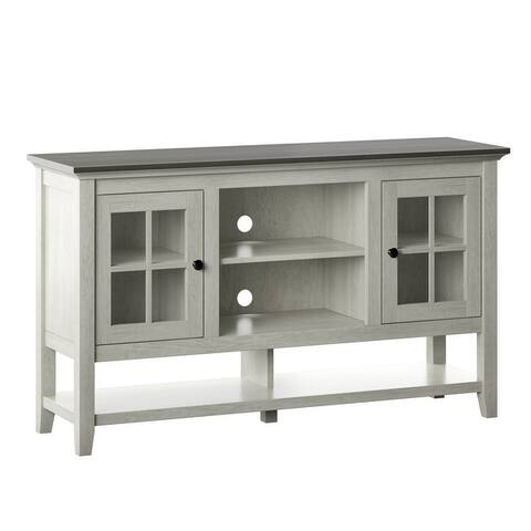 TV Stand for TVs up to 60" with Open Lower Storage