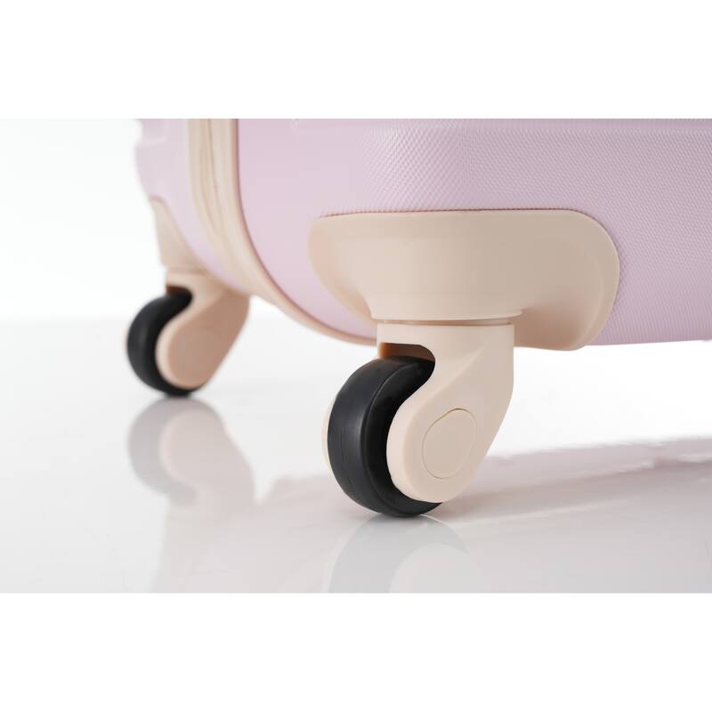 3-Piece Modern Luggage Sets, Expandable Hard-Shell Luggage with Zippered Compartment and TSA Lock, for Boarding Travel