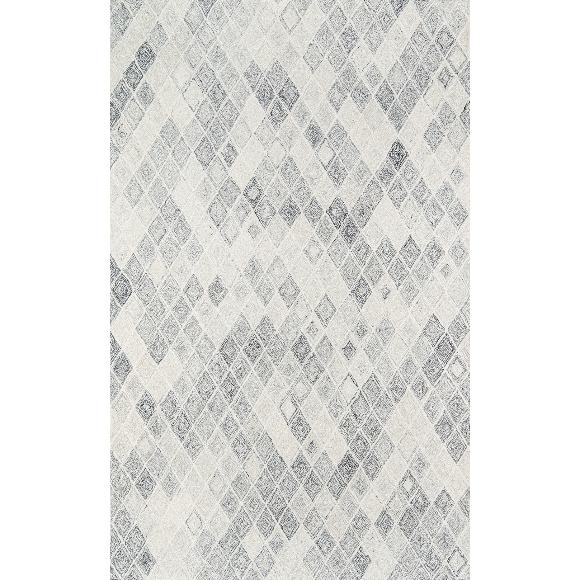 Momeni Cortland Hand Tufted Wool Contemporary Geometric Area Rug