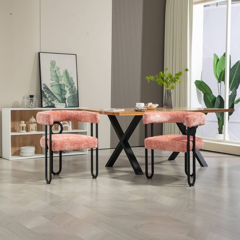 Mid Century Style Dining Chair Set of 2