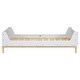 preview thumbnail 10 of 18, Twin Platform Bed w/ Headboard & Footboard, Solid Wooden Bed Frame w/ Built-in Bed-end Book Storage Rack-No Box Spring Needed